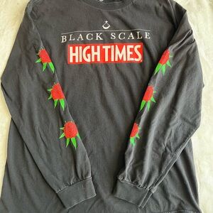 Black Scale High Times Long Sleeve Shirt
